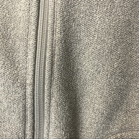 ELLEN TRACY zip up sweater size medium warm sweater tan - Picture 4 of 5